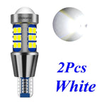 2 Pcs W16W LED T15 Led Bulbs 912 921 WY16W Super Bright 3030 Chip Car Brake Lights Canbus Auto Reverse Lamp White Red Yellow 12V