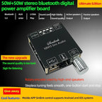 XINYI Sini Audio C50L/C100L Stereo Bluetooth Digital Power Amplifier Board 50W Dual Channel 360 Degree Stepless Tuning AMPModule