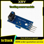 XRY TCRT5000 Infrared Reflective IR Photoelectric Sensor Switch 3.3V-5V Barrier Line Track Sensor Module Diy Kit