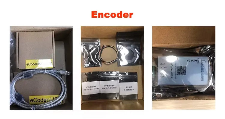 2026 Ecoder 35 Encoder Low Profile Non-contact RS485 Asynchronous Serial Absolute Rotary Encoder