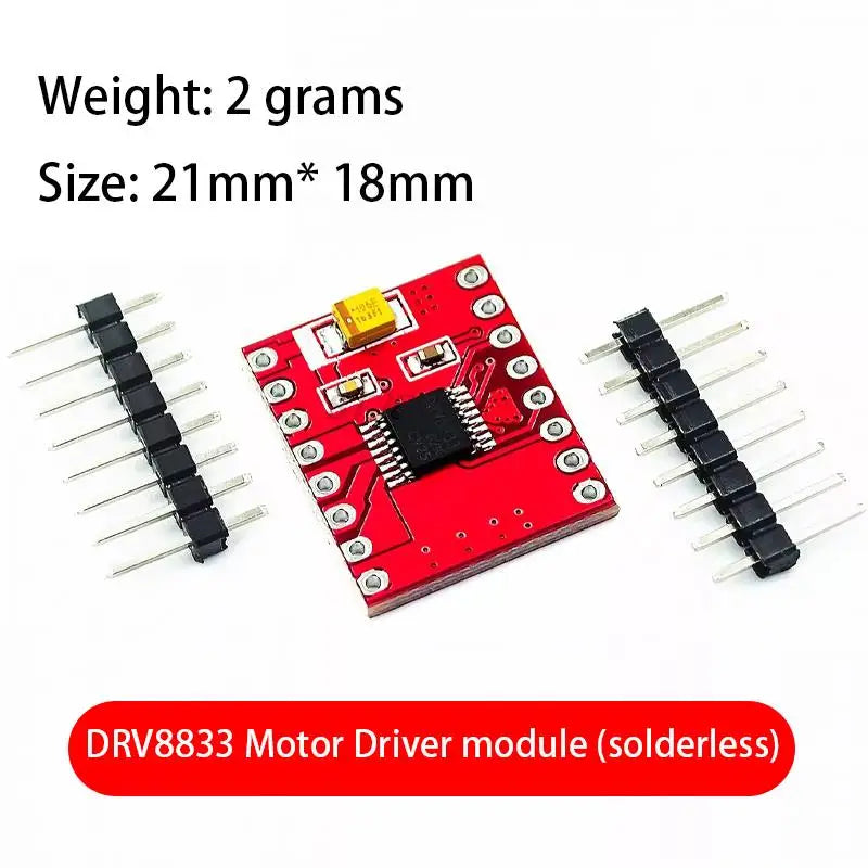 TB6612 DRV8833 Dual Motor Driver 1A TB6612FNG for Arduino Microcontroller Better than L298N