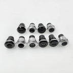 1Pcs Metal Round Socket Module D Type RJ45 Straight Through Network USB2.0 USB3.0 Connector Panel Mounting HDMI CAT6