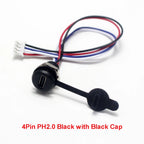 1PCS 2/4/5Pin USB-C Connector Type-C Waterproof with PH 2.0 Nut Locking Panel Mounting TPC Waterproof Fast Charging Jack Port