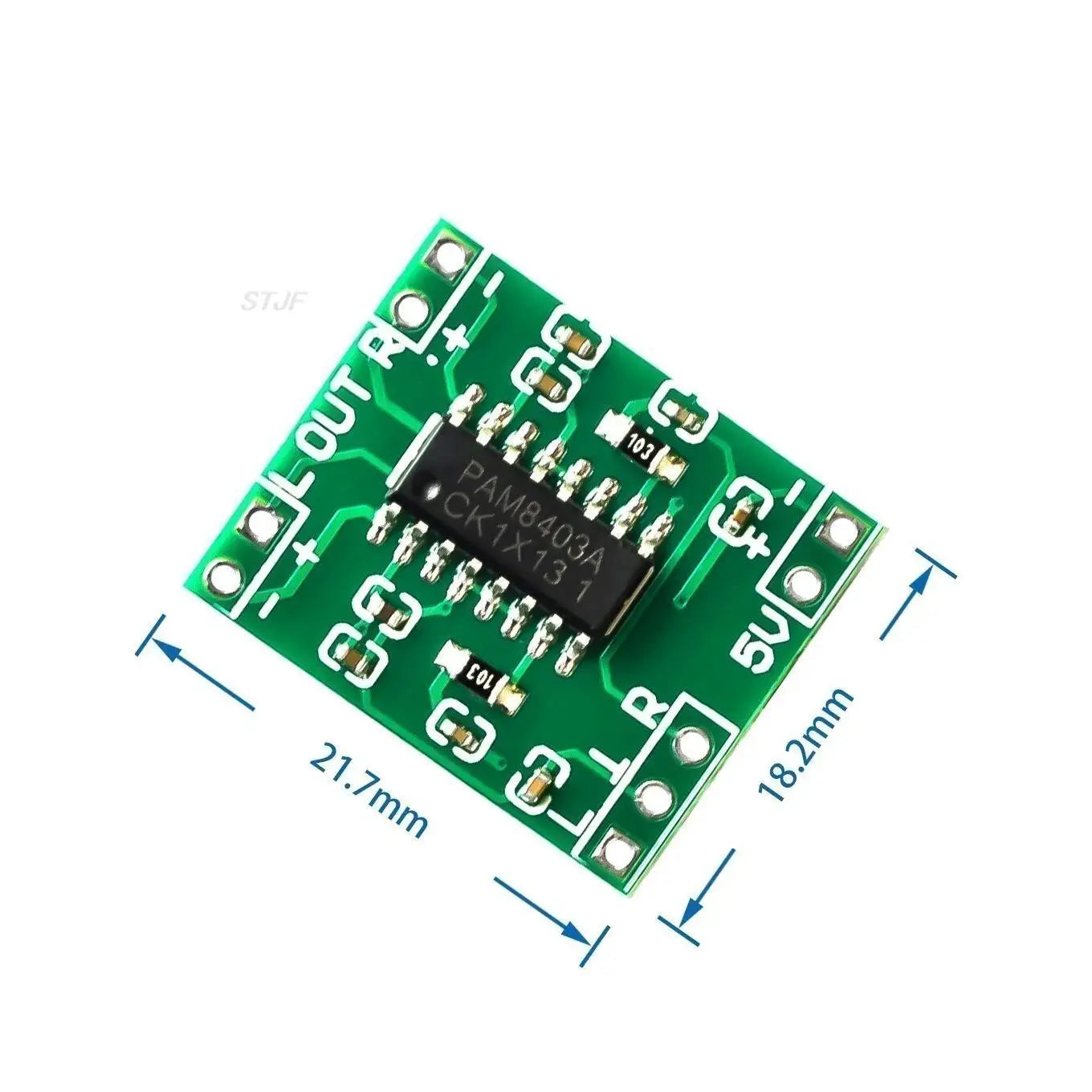 1pcs/5pcs/10pcs PAM8403 Audio 2x3W Mini Digital Power Amplifier Board for Class D Stereo Audio Amplifier Module 5V Power