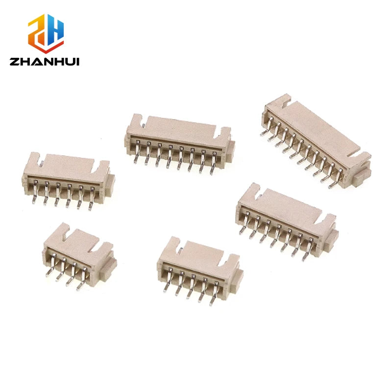 20/50PCS JST XH 2.54mm SMD Pin Header - Horizontal/Vertical Surface Mount Terminal (2P-10P) Wire Socket Connector