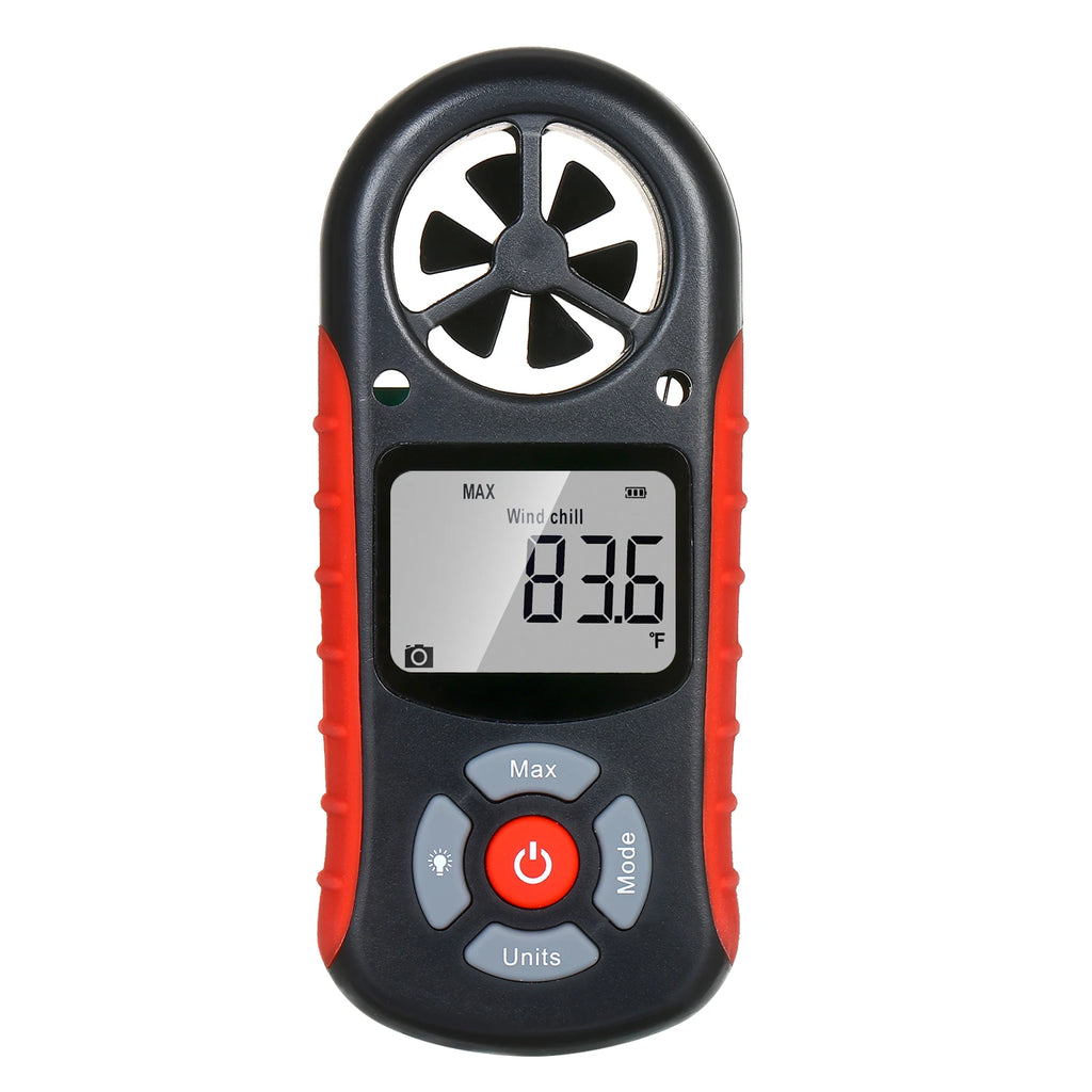 TL-303 Digital Anemometer Wind Speed Wind Chill Temperature Humidity Heat Index Dew Point Barometric Pressure Altitude Meter