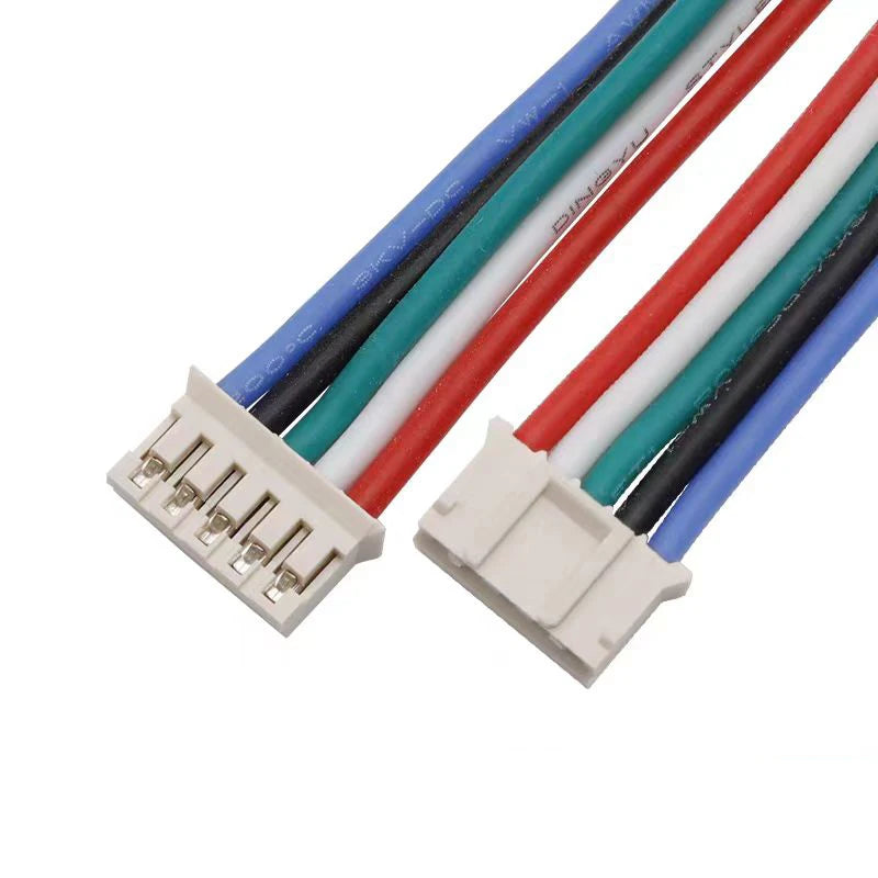 5/10/20/50/100Sets JST PH 2.0mm 2Pin Micro 10cm 3239 22AWG Silicon High Temp Female Plug Cable Straight Male Wafer Pin Connector
