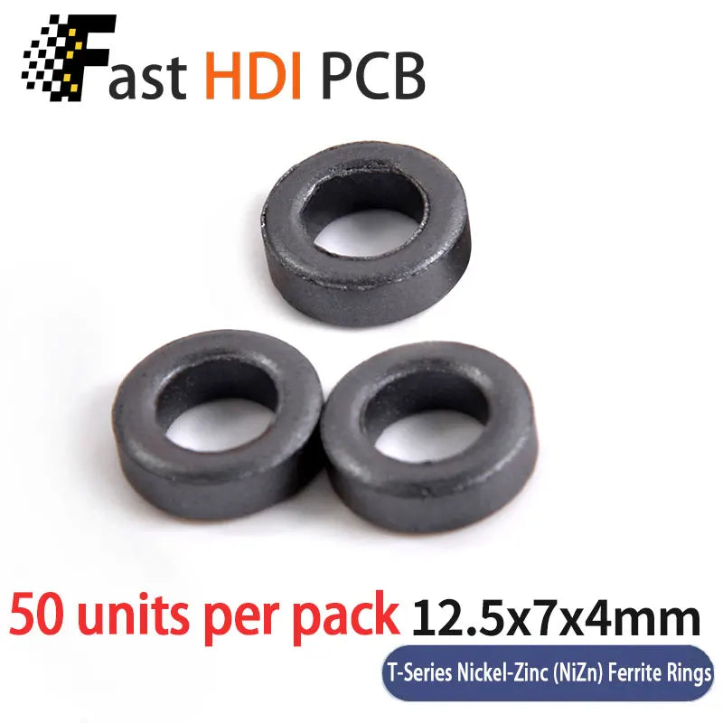 Anti-Interference Ferrite Toroid Core Ni-Zn - High Frequency Common Mode Inductor Ring for Electronic Equipment