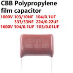 50/20/10pcs capacitor CBB 1000v 1600v 2000v 105 684 103 104 474 473 305 106 475 223 335 155 224 255 334 102 185 222 333 355