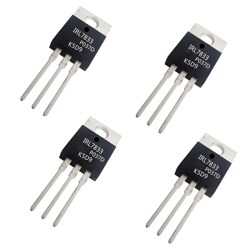 IRL7833PBF IRL7833 N-Channel Power MOSFET Transistor,30 V 150A,3-Pin TO-220AB 4PCS