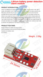 TZT LiPo Fuel Gauge Lithium battery detection module A/D conversion IIC MAX17043