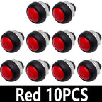 5~10PCS EGBO Mini 12mm Waterproof Momentary ON/OFF Push Button Round Switch PBS-33B PBS-11B For arduino
