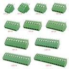 5/10PCS KF128 2.54mm Mini PCB Screw Terminal Blocks Connector 2P 3P 4P 5P 6P 7P 8P 9P 10P 12P 16P Terminal for Wires KF128-2.54