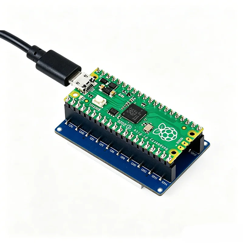Raspberry Pi Pico 1.54 Inch LCD Game Module 240×240 IPS ST7789 Display DIY Game Console Expansion Board For Pico/Pico 2/Pico 2 W