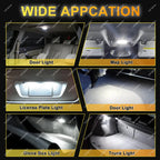 2-20 PCS C10W C5W LED Bulb CANBUS Festoon 31/36/39/41mm 12V 24V 3030-6SMD 6500K White Car Interior Dome License Plate Lights