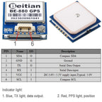 Beitian GPS Receiver Module BN-180/220/250/280/880 Multi-GNSS Support for Arduino Flight Control Drone