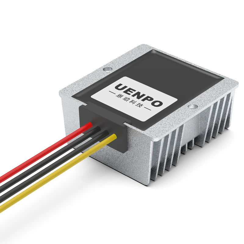 24V to 12V DC Power Converter 15V-90V to 12V Step-Down Regulator 36V/48V/60V/72V to 12V Step-Down Power Module