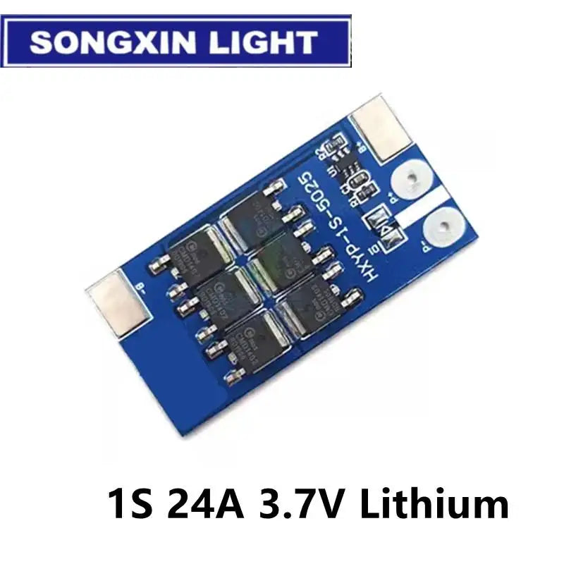 BMS 1S 12A 16A 24A 3.7V LiFePO4 Lithium Battery Protection Board 18650 4.2V Charging Voltage/Short Circuit/Overcharge Prevention