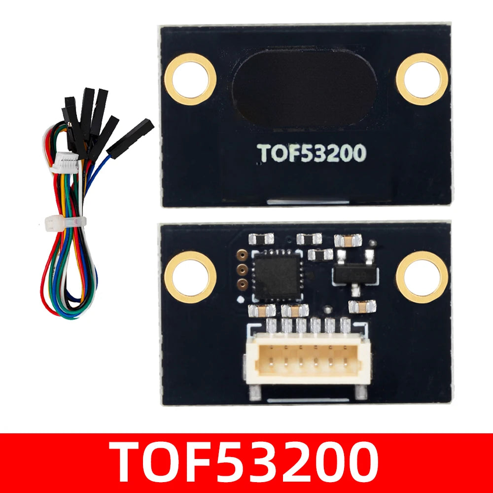 TOF53200/TOF53400 2M/4M ToF Distance Sensor - VL53L1X/VL53L0X 3V-5V for Arduino Projects