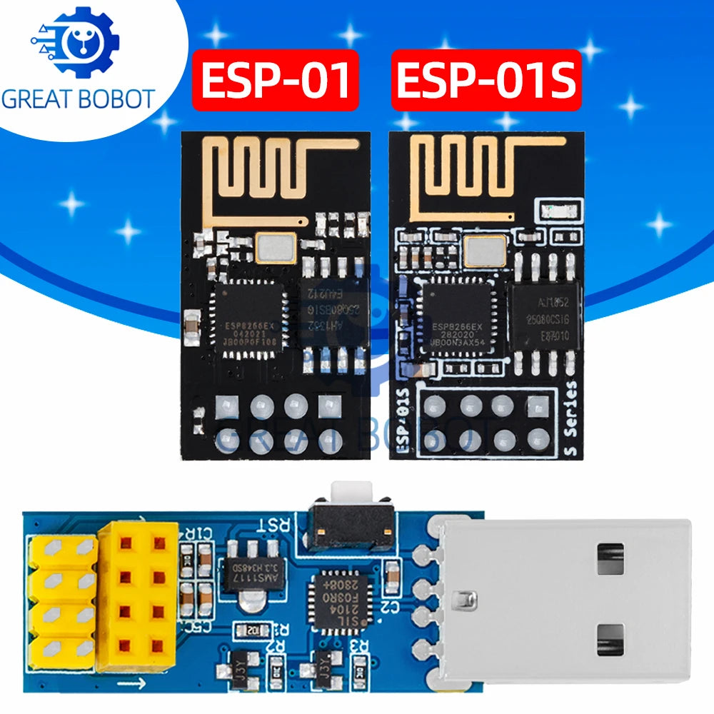 ESP8266  cp2104 ESP-01 ESP-01S WIFI module downloader ESP LINK v1.0   for arduino respberry pi
