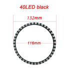 WS2812B Addressable LED Pixel Ring 8 to 241Leds WS2812 5050 RGB LED Diode Ring Color IC Built-in LED