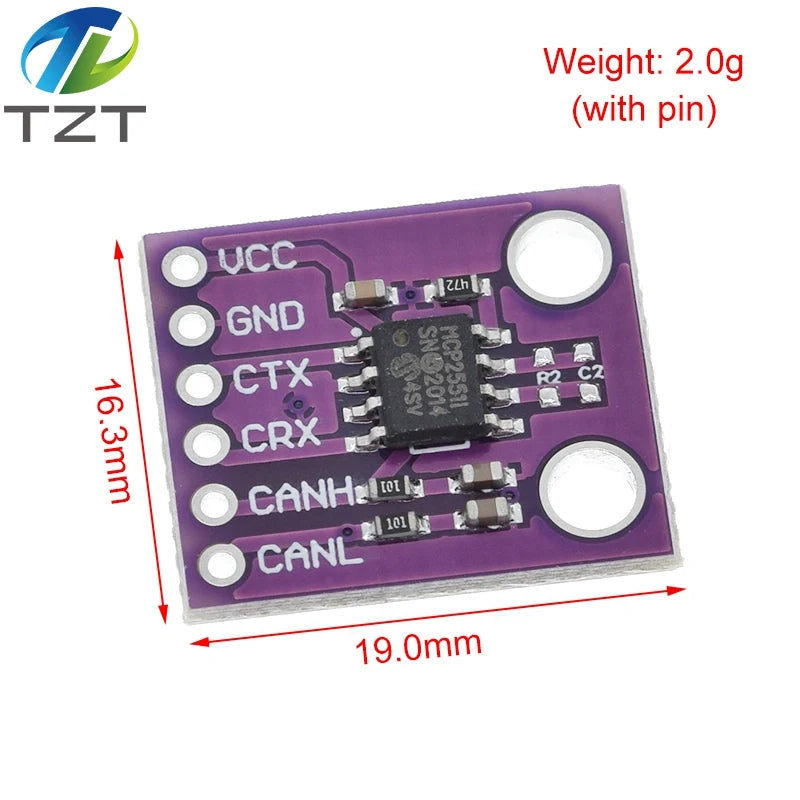 DIYTZT 1/3PCS MCP2551 High-speed CAN Protocol Controller Bus Interface Module For Arduino