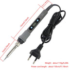80W Digital Display Soldering Iron Set With Adjustable Temperature Tin Wire Multimeter Repair Tool With Soldering Iron Head