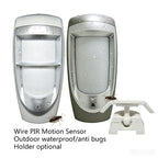 1Pcs Outdoor IP45 Waterproof 12Vdc Wire Infrared Detector Home Security DG85 Dual Motion Sensor Pet Friendly NC Relay Signal