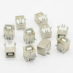 10pcs/lot USB G45 B Type Female Socket Connector  for Printer Data Interface