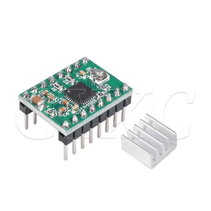 5-10PCS 3D Printer Parts StepStick A4988 DRV8825 Stepper Motor Driver With Heat sink Carrier Reprap RAMPS 1.4