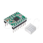 5-10PCS 3D Printer Parts StepStick A4988 DRV8825 Stepper Motor Driver With Heat sink Carrier Reprap RAMPS 1.4