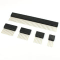 5pcs 2.54mm PC104 4P 6P 8P 10P 40P 1x4 1x6 1x8 1x10 1x40 Pin Long Single Straight Female Header Socket Connector For Arduino