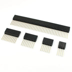 5pcs 2.54mm PC104 4P 6P 8P 10P 40P 1x4 1x6 1x8 1x10 1x40 Pin Long Single Straight Female Header Socket Connector For Arduino