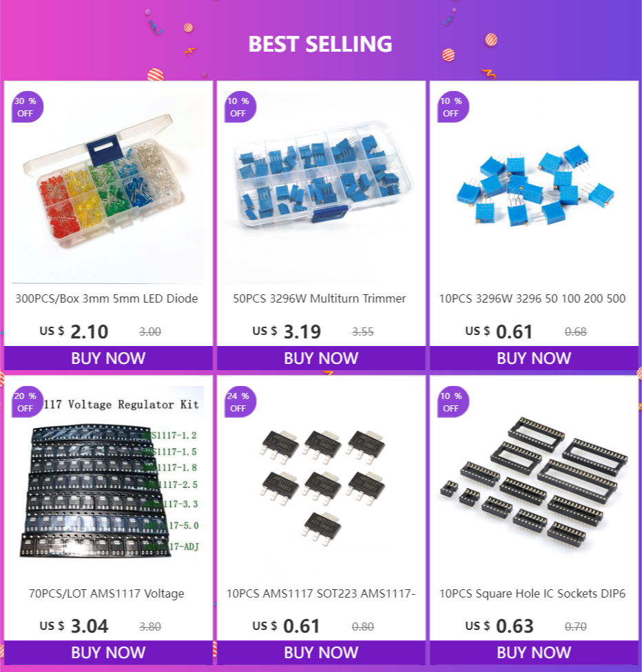 10PCS AMS1117 SOT223 AMS1117-3.3V AMS1117-5.0V AMS1117-ADJ AMS1117-1.2V AMS1117-1.5V AMS1117-1.8V AMS1117-2.5V Voltage Regulator