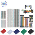 PLR MB-102 MB102 Breadboard 400 830 Point Solderless PCB Bread Board Test Develop Dupont line DIY for arduino laboratory SYB-830