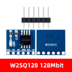 W25Q128FV 128Mbit (16MB) SPI NOR Flash Memory Module - 3.3V BV/FV Package for STM32 Development