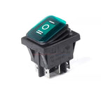 KCD2 KCD4 ON-OFF ON-OFF-0N 4/6Pin Sealed Waterproof Auto Boat Marine Rocker Switch With Black Red Green LED 16A 125V 20A 250V AC