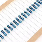 1/2W 1% 73valuesX20pcs=1460pcs 1R~1M Ohm Pack 0.5W Metal Film Resistor Kit SET