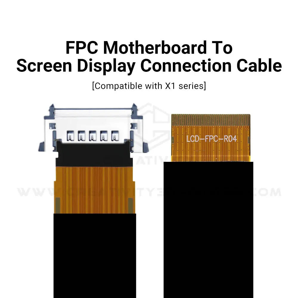 For Lab X1/X1C Display Connector Flex Cable for X1 Series Touch Screen Cable FPC Cable from AP Board to LCD Replace