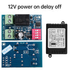 12V Delay Relay Delay Turn On /  Turn Off Switch Module With Timer Car Modification Single Chip Control Time Period Optional