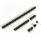 10pcs 2.54mm Cuttable Breakable 1X40P PA3mm 4mm 6mm Optional SMD Single Row Male Pin Header