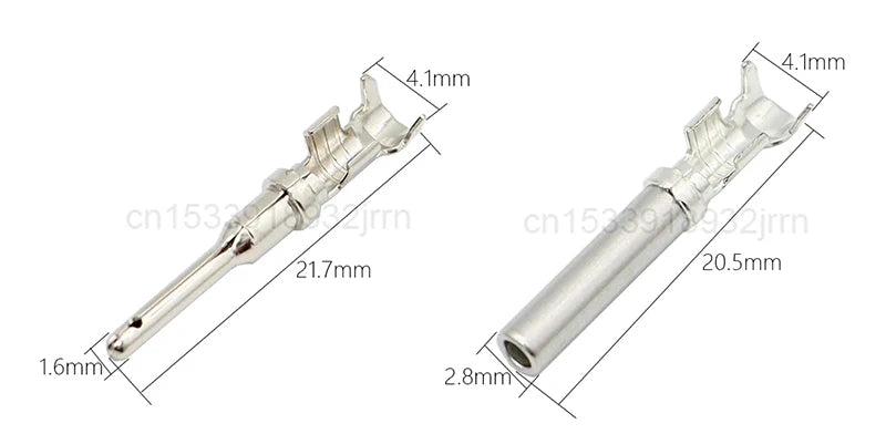 1Set DT Waterproof Automotive Connector Plug Kit DT06-2S/DT04-2P 3P 4P 6P 8P 12P Male Female Plug Socket For Automobile 22-16AWG