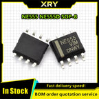 XRY 20-50-100PCS NE555 555 SOP8 NE555D SOP Timers SMD SOP-8 new and original IC Chipset