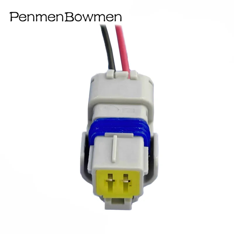 1 Set 2 Pin Auto Headlight Steering Lights Speaker Lamp Electrical Cable Connectors Wire Harness Plug 211PC022S8049