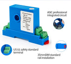 AC DC Current Transmitter 0-10A 0-20A 0-50A 0-100A 0-150A to 4-20mA 0-10V 0-5V RS485 Current Sensor Transducer with DC24V