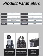 CNTD CLS-111 Limit Switch Left Horizontal Cantilever Roller 1NO/1NC IP65 Waterproof Oilproof Dual Circuit 6A 250VAC 0.3A 220VDC