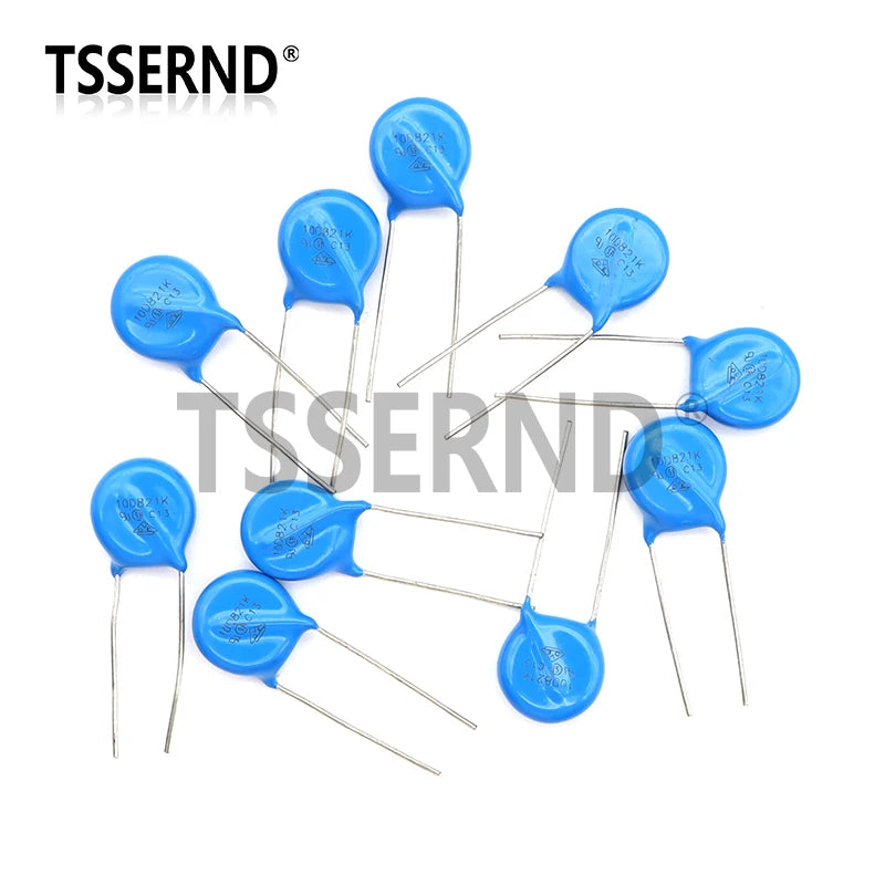 250pcs varistor piezoresistor 20D470K 20D121K 20D201K 20D221K 20D271K 20D391K 20D431K 20D471K 20D561K 20D681K 20D821K 20D102K