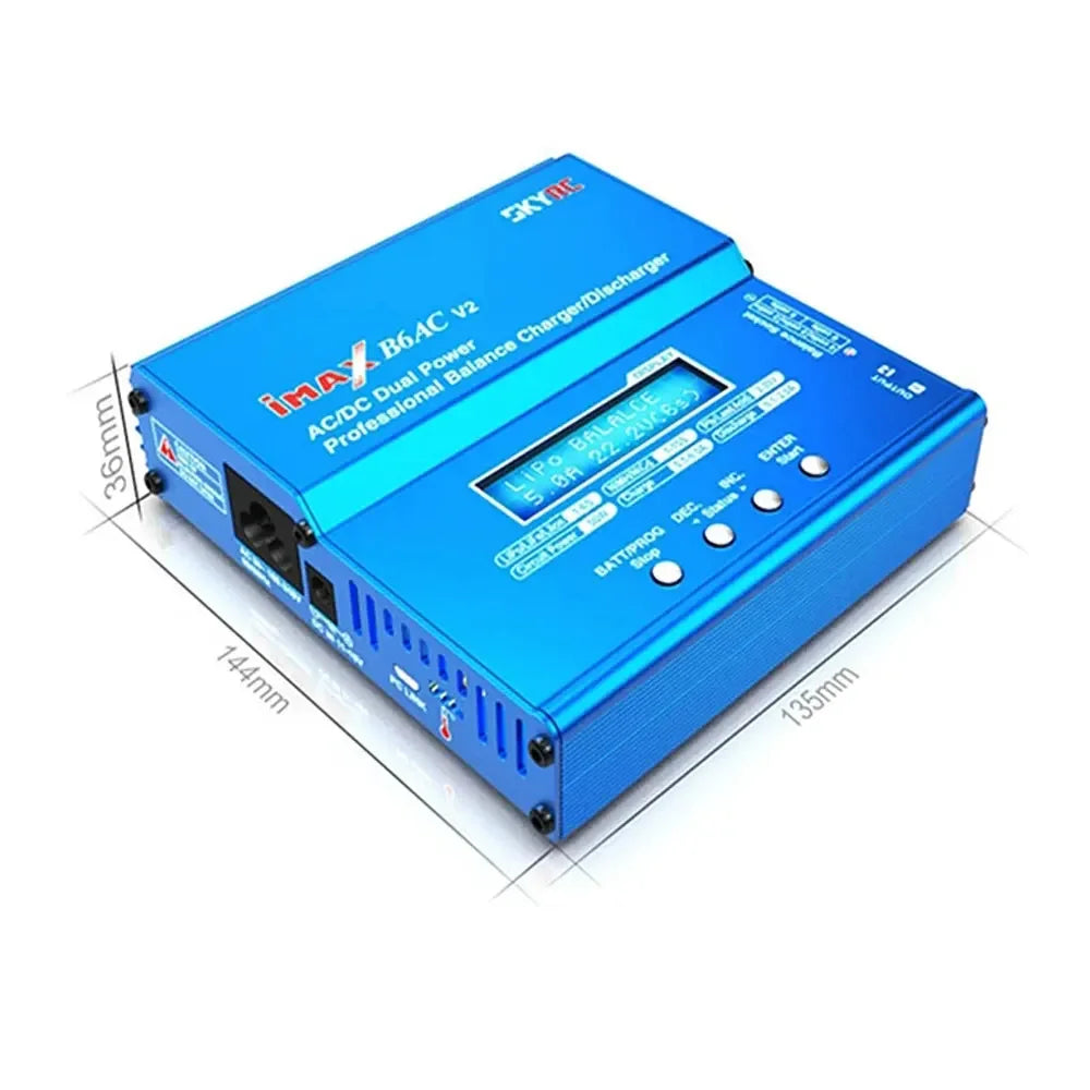 SKYRC IMAX B6AC V2 50W 6A Balance Charger Discharger Digital LCD Screen Li-ion Nimh Lipo Battery for RC Model Battery Charging