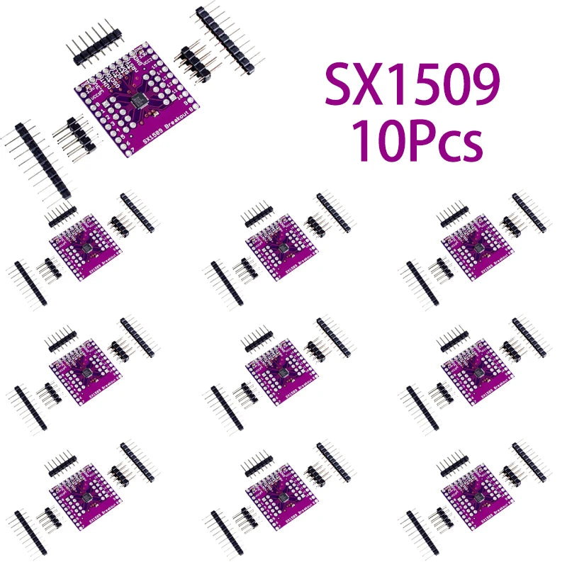 1/5/10Pcs SX1509 16-Channel I/O Output ModuleVoltage Level Shifter LED Driver  Keyboard GPIO Expansion Board