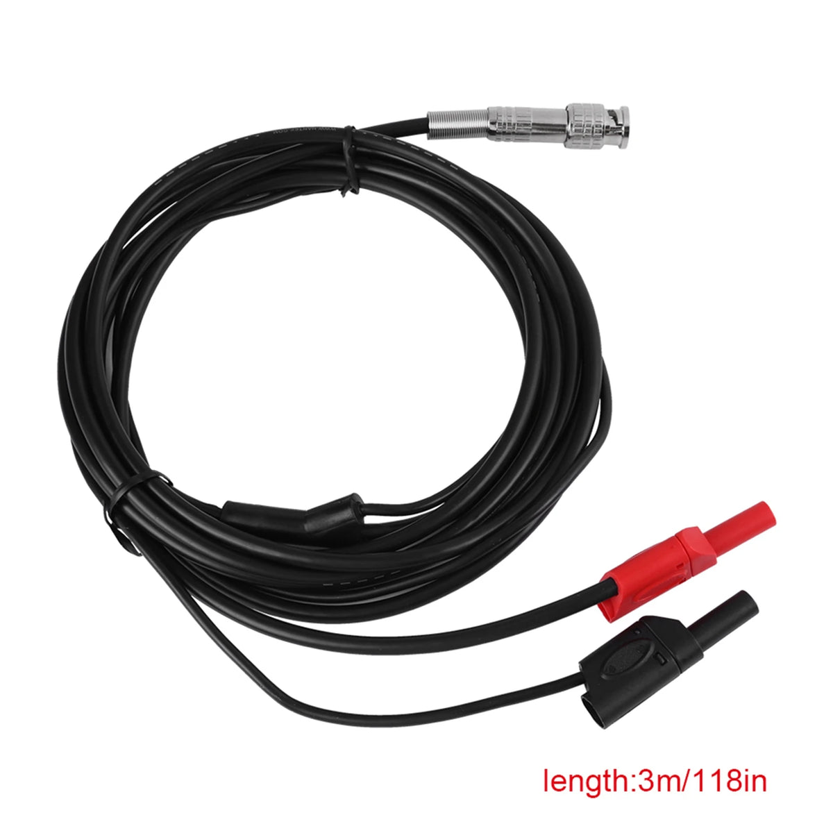 Auto Test Line Heavy Duty Auto Test Leads 3 Meter HT30A Heavy Duty Auto Test Line  BNC to Banana Head Adapter Cable